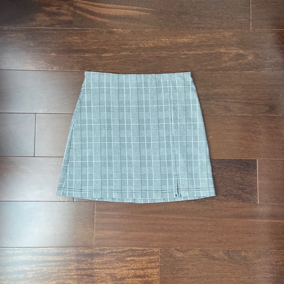 Topshop plaid bengaline mini skirt - Picture 2 of 5